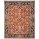 Red 0.3 in Indoor Area Rug - Alcott Hill® Magill Couture Sultanabad Salmon Hand-Tufted Wool Area Rug Wool | 0.3 D in | Wayfair