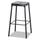 Safco Bar-height Steel Stool, Backless, Supports Up To 250 Lb, 29&quot; Seat Height, Black ( SAF6606BL )