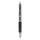 uni-ball Signo 207 Gel Pen, Retractable, Medium 0.7 Mm, Black Ink, Smoke/black Barrel, Dozen ( UBC33950 )