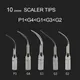Détartreur dentaire à ultrasons 10 pièces embouts de nettoyeur dentaire P1 G1 G2 matériel de