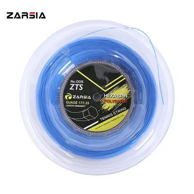 1 bobine 200M authentique ZARSIA 1.23mm corde de Tennis hexagonale Top Spin Hexaspin Power