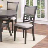 Modern Style Comfortable Furniture Set of 2 Dining Chairs Side Chairs Cushion Seats Unique Back Kitchen Breakfast Chairs