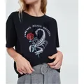 T-shirt gothique rose scorpion pour femme style punk streetwear tendance haut esthétique grunge