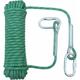 Corde d'escalade 10 mm - 32 pieds Corde de rappel haute résistance pour la randonnée, l'alpinisme,