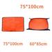 66cm-150cm Foldable Outdoor Accessory Plant Pot Transplanting Planting Mat Garden Supply Waterproof Mats Potting Pad ORANGE 75X100CM