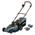 SENIX 58 Volt Max* Cordless Lawn Mower 17-Inch Brushless Motor 6-Position Height Adjustment 13-Gallon Bagger (Battery and Charger Included) LPPX5-M