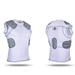 Exxact Sports Defender 5 Pads Football Shirt/Jersey with Integrated Ribs Spine and Shoulders/Clavicle Pads Padded Shirt/Jersey Basketball Padded/Protective Gear Adult (White Adult X-Large)