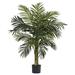 Nearly Natural 4 Golden Cane Palm Tree