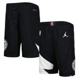 Youth Jordan Brand Black LA Clippers Statement Edition Swingman Performance Shorts
