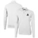 Men's Cutter & Buck White Utah State Aggies Team Big Tall Virtue Eco Pique Recycled Quarter-Zip Pullover Top