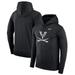 Men's Nike Black Virginia Cavaliers Dark Mode 2.0 Therma Performance Pullover Hoodie