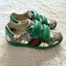 Gucci Shoes | Gucci Ace Baseball Print Gg Supreme Kids Sneakers Size 11 Us/28 Eu Green | Color: Green | Size: 11b