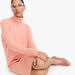 J. Crew Dresses | J Crew Pink Wool Blend Long Sleeve Dress Women’s Size Xs. P | Color: Pink | Size: Xs