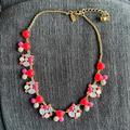 Kate Spade Jewelry | Kate Spade Multi-Color Necklace | Color: Gold/Pink | Size: Size: Approx 17 Inch + 3 Inch Extender