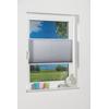 Plissee K-HOME "Klemmfix Pisa" Gr. 29, grau (silbergrau), B:50cm H:210cm, Obermaterial: 100% Polyester, Plissees, Crushed-Optik