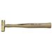 Grace Usa Gunsmith's Brass Hammers - 4 Oz. Standard Brass Hammer