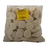 Brownells Really Heavy Duty Patches - Round Fits 1-1/8" .25-.284 Cal. 1000 Pak