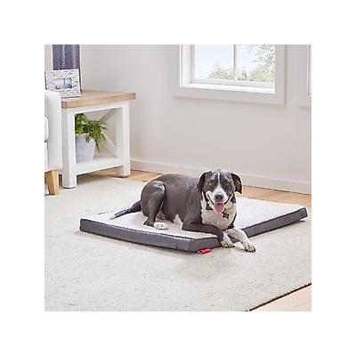 Brindle 2-in Orthopedic with Machine Washable Cover Dog & Cat Bed, Gray, Medium