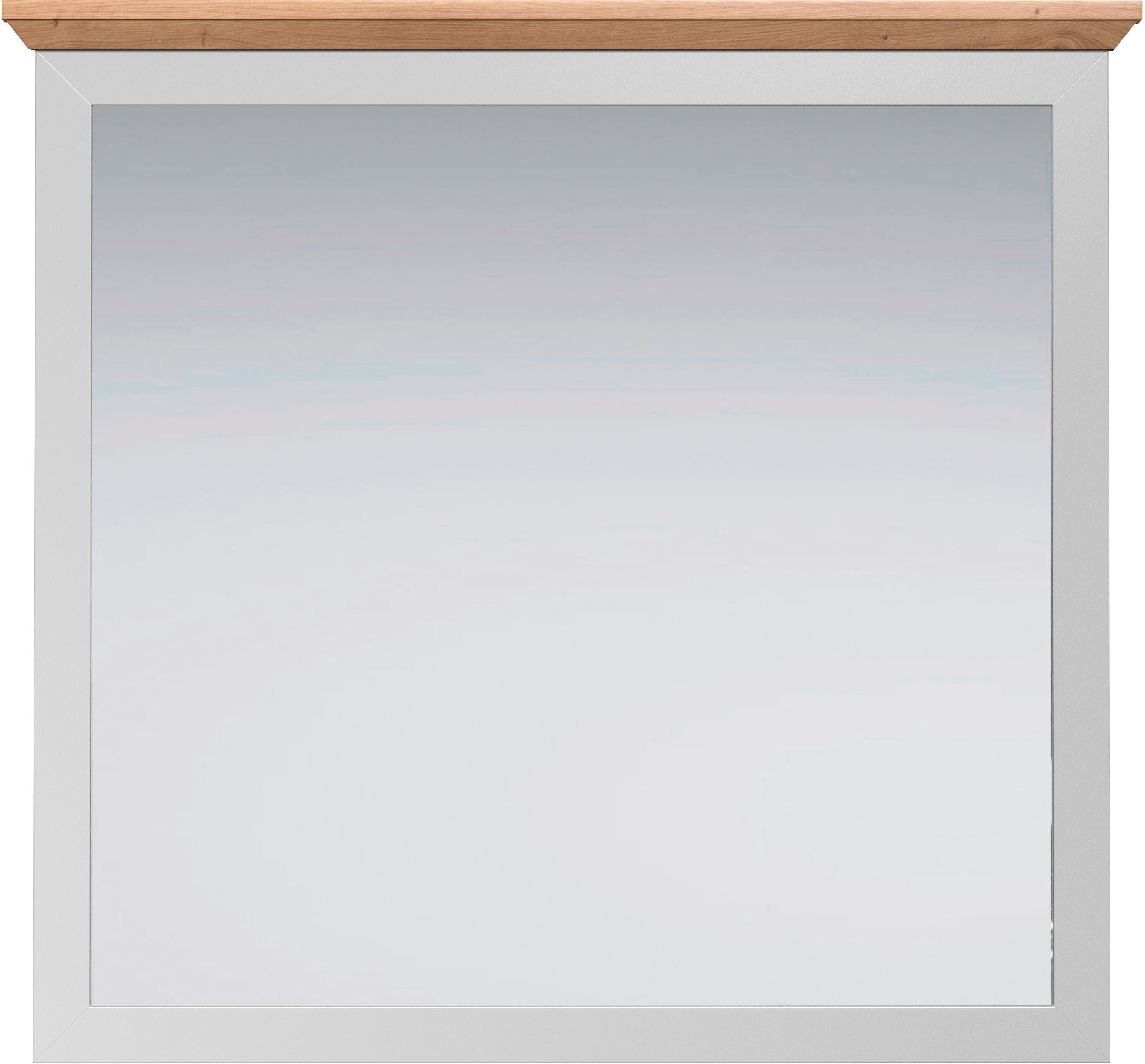 Garderobenspiegel HOME AFFAIRE "Herzwill", grau, B:90,5cm H:82,2cm T:4,2cm, FSC-zertifizierter Holzwerkstoff, glasspiegel, Spiegel, Garderobenspiegel