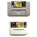 Cartouche de jeu vidéo Double Dragon V The Shadow Falls pour Snes Ntsc Pal