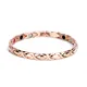 Oktrendy – Bracelet magnétique en acier inoxydable pour femme bijoux couleur or Rose pour Tennis