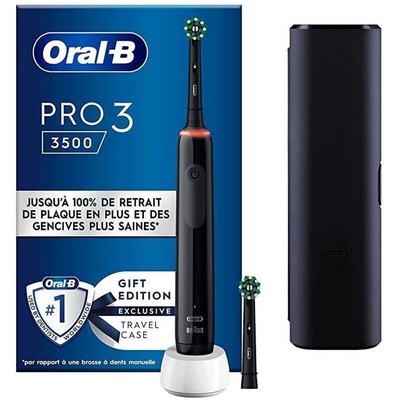 Oral-b brosse à dents électrique - Braun - PRO3500 - blanc