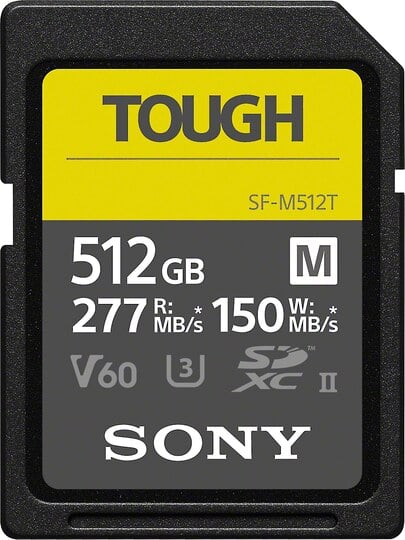 Sony SF-M Series Tough 512GB SDXC UHS-II