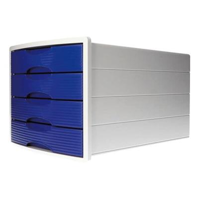 Schubladenbox für A4 / C4 blau, OTTO Office, 28x23.5x36.7 cm