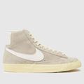 Nike blazer mid 77 vintage trainers in stone