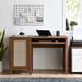 Soma 47" Office Desk by Modway Wood in Brown | 30 H x 46.5 W x 19 D in | Wayfair EEI-6116-WAL