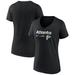 Women's Fanatics Branded Black Atlanta Falcons City Pride Team V-Neck T-Shirt