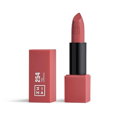 3INA The Lipstick Lippenstift Nr. 254 - Dark Pink Nude 4.5 g Rosegold Image