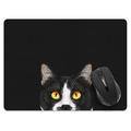 WIRESTER Super Size Rectangle Mouse Pad Non-Slip X-Large Mouse Pad for Home Office and Gaming Desk - Animal Moustached Tuxedo Cat