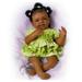 The Ashton - Drake Galleries Alexis Lifelike So Truly RealÂ® African American Black Baby Girl Doll Hold That Pose!Â® Design Weighted with Soft RealTouchÂ® Vinyl Skin by artist Waltraud Hanl 19-inches