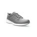 Wide Width Men's Life Walker Sport Sneakers by Propet in Dark Grey (Size 12 W)