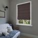 Wide Width Cordless Blackout Fabric Roman Shades by Whole Space Industries in Coffee (Size 33" W 64" L)