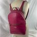 Coach Bags | Genuine Coach Kenley Cross Grain Leather Bright Violet Backpack C5680 | Color: Pink/Purple | Size: Medium