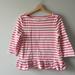 Kate Spade Tops | Kate Spade Broome Street Stripe Top Medium | Color: Pink/White | Size: M