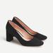 J. Crew Shoes | J. Crew Suede Classic Heel Pump | Color: Black | Size: 6.5