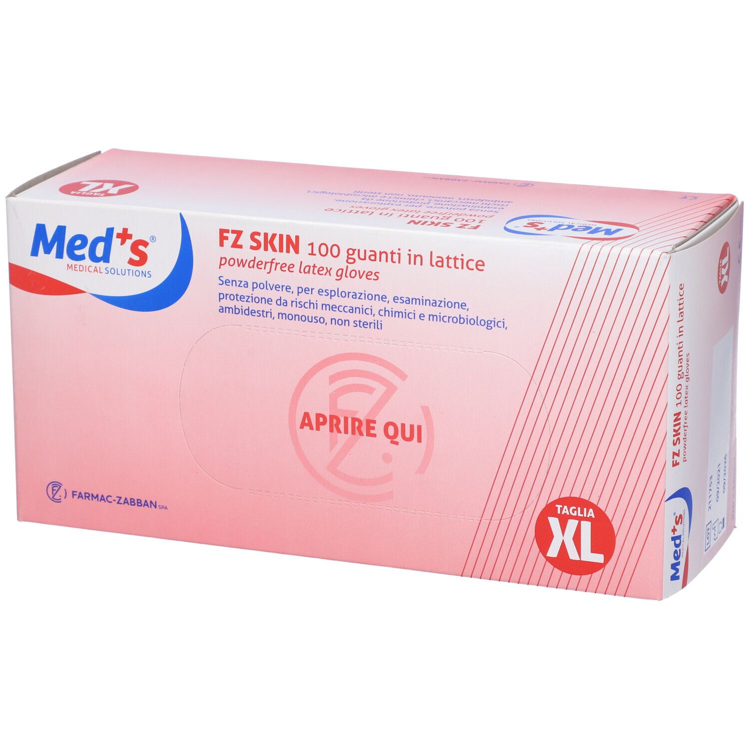 Fz Skin Guanti in Lattice Misura XL 100 pz