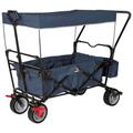 Bollerwagen PINOLINO "Paxi dlx Comfort" blau (marine) Kinder Bollerwagen