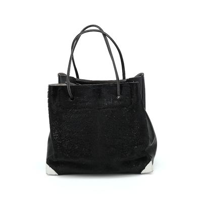 Alexander Wang Leather Shoulder Bag: Black Print Bags