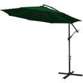 3m Parasol UV40+ Camping Pendule Parasol Gazebo Garden Umbrella - Vert - vert - Swanew