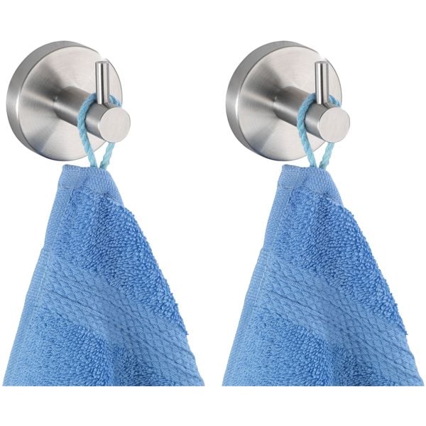 Wenko 2er-Set Wandhaken »Uno Bosio« matt Image