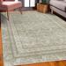 Gray 90 x 62 x 0.35 in Area Rug - East Urban Home Ambesonne Paisley Area Rug w/ Non-Slip Backing, Vintage Design Soft Colors Pattern Of Oriental Eastern Culture Floral Design | Wayfair