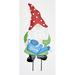 The Holiday Aisle® Spring Gnome Garden Stake Metal | 27 H x 11 W x 0.5 D in | Wayfair 47521CF9C7174A79BE7EE1447ACBEB1F