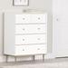 Viv + Rae™ Kleiber 33" Wide 5 - Drawer Chest Wood in White | 43 H x 33 W x 18.25 D in | Wayfair AB1568954C374228BD8F65847EB51CA2