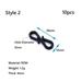 10/20pcs High Quality Backpack Bag Parts EDC Tent buckles Outdoor Camping Tools External Strapping Hook Rope Buckle Cord Bungee Ties Elastic Tightening Hooks 10PCS STYLE 2