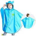 Girl Coats Rain Coats Girls Raincoat Wear 3D Girl for Kids Boy Rain Jacket Children Toddler Ponchos Cartoon Boys Coat&jacket Rain Hat Kids