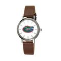 Women's Florida Gators Plexus Brown Leather Watch